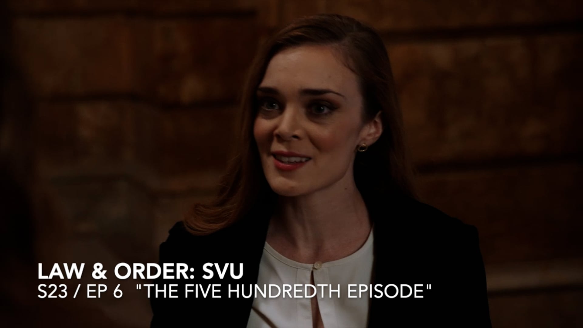 VICTORIA POLLACK | SVU "The 500th Episode"