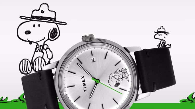 Timex x Peanuts Take Care Marlin Automatic on Vimeo