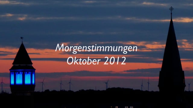 Morgenstimmungen Oktober 2021