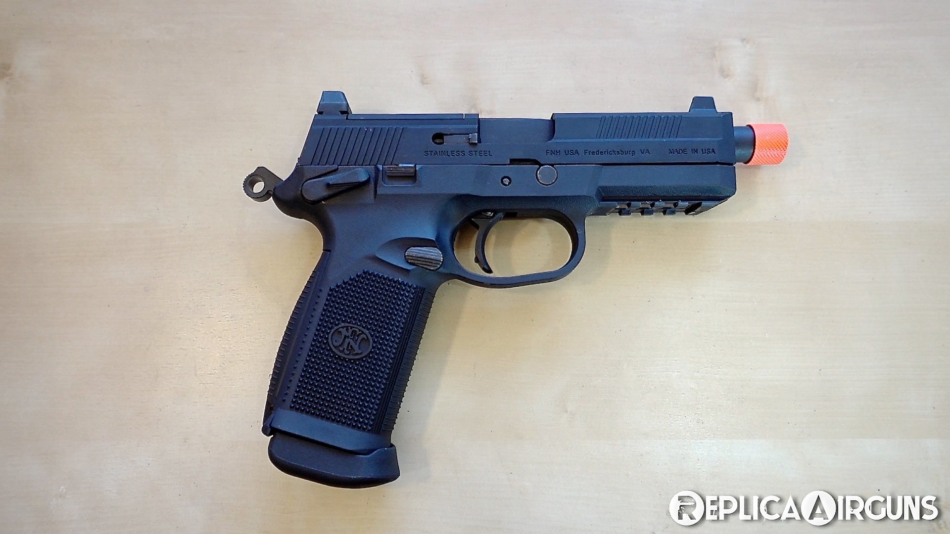 VFC FN Herstal FNX45 Tactical GBB Airsoft Pistol Table Top Review