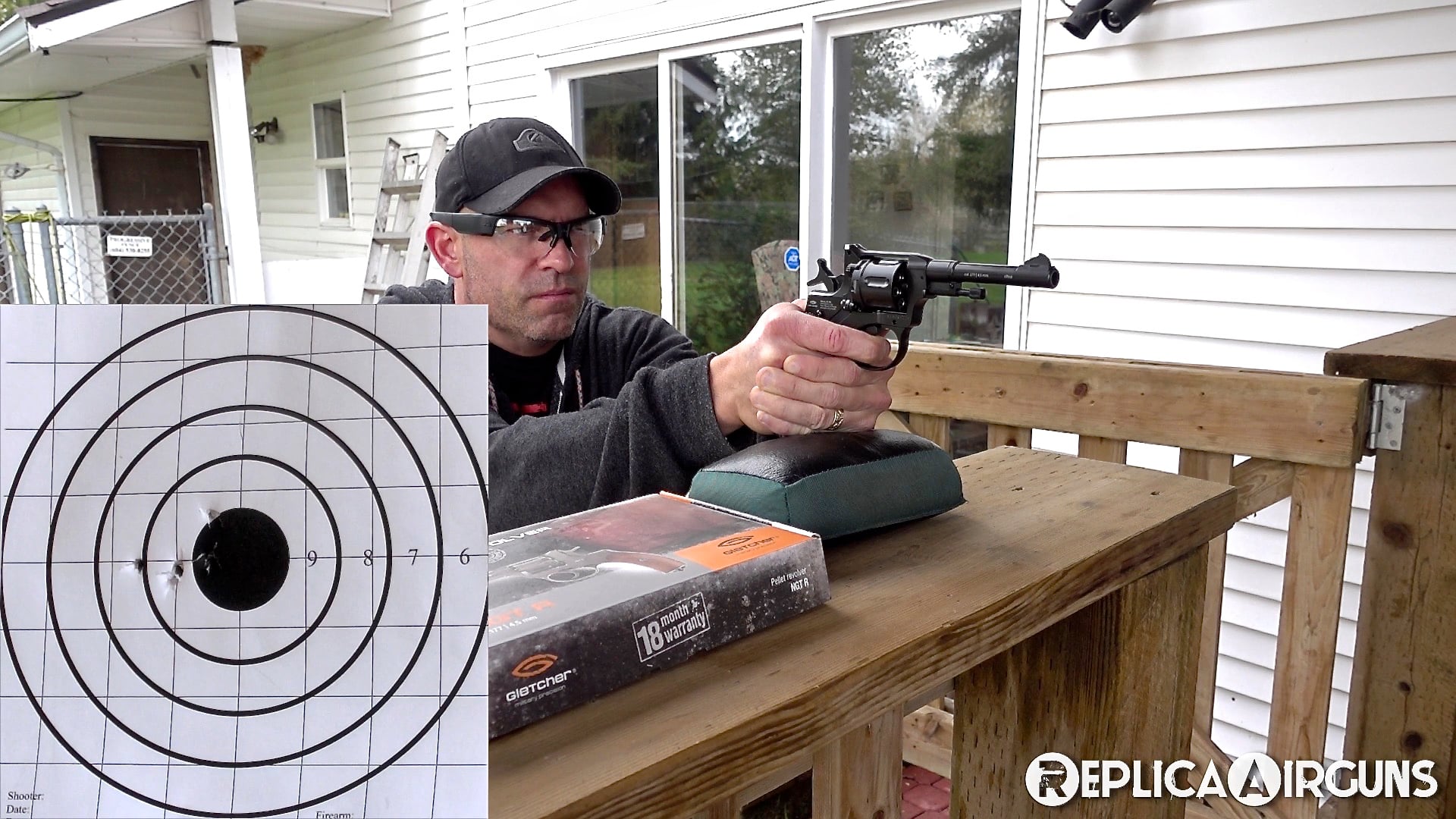 Gletcher NGT R Grey CO2 Pellet Revolver Field Test Review