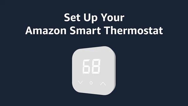 Smart thermostat best sale amazon alexa