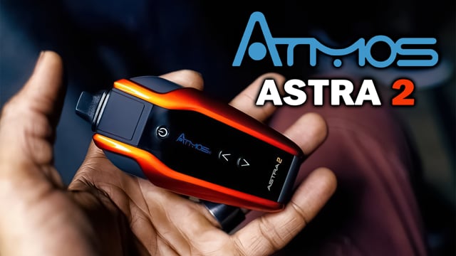 Портативний вапорайзер Atmos Astra 2 Dry Herbs Vaporizer Orange (Атмос Астра 2 Драй Херб Оранж)