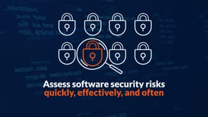 Automate security risk assessments for your software