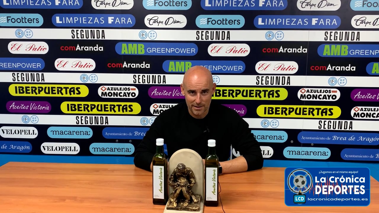 DANI MARTÍNEZ (Entrenador Brea) CD Brea 2-1 CF Badalona / Jornada 9 / 2ª RFEF - Grupo 3 / Fuente pagina web CD Brea