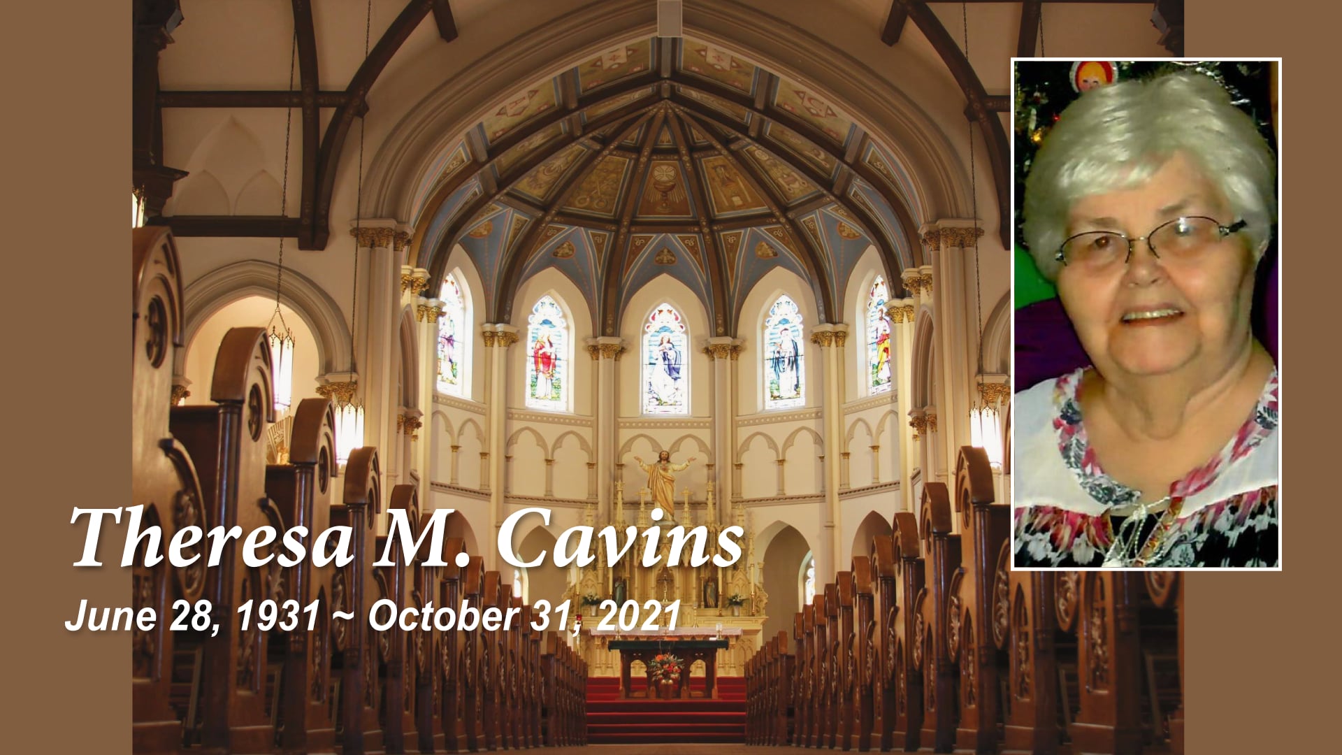 Funeral Mass for Theresa Cavins