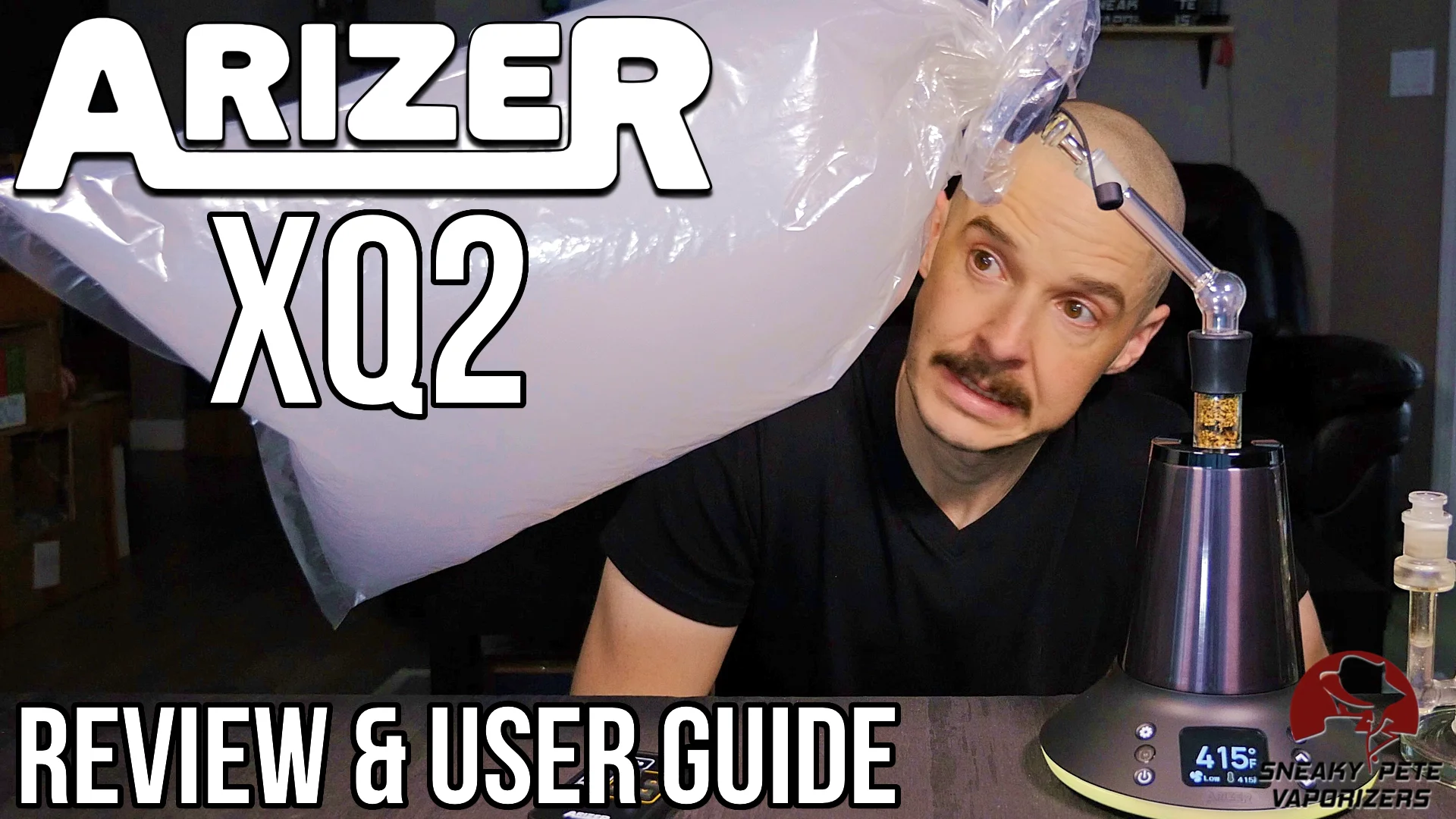 Arizer XQ2 Vaporizer Review Video &amp; How To Use Guide | Sneaky Pete 