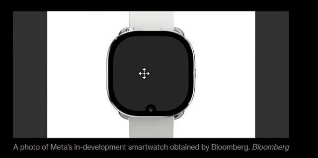Der erste Blick auf die neue FB Smartwatch