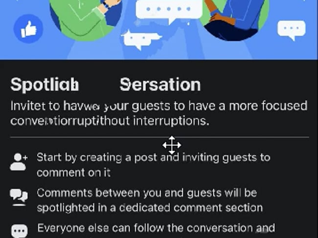 Neu: Kommentare mit ausgewählten Freunden schreiben
