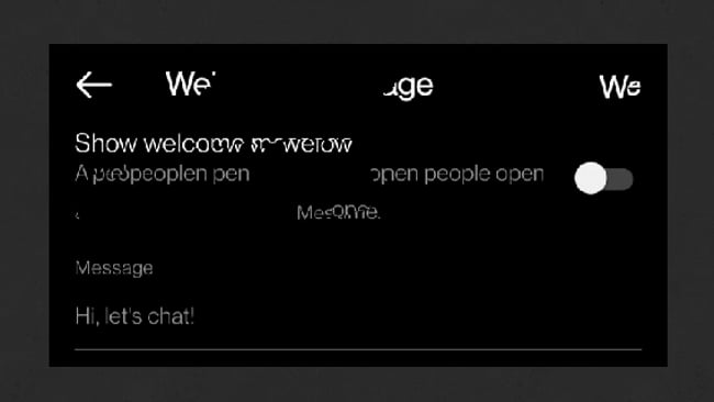Neue FB Funktion: Automatische Willkommensnachrichten