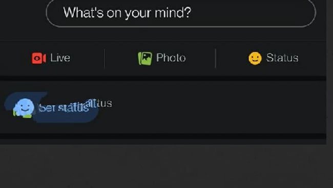Das neue FB Status Feature