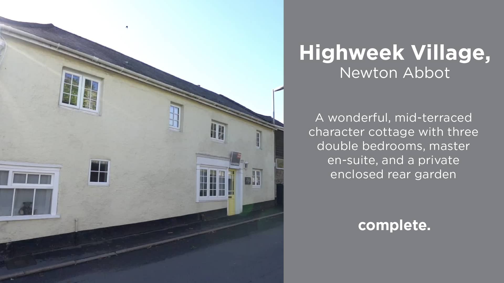 Highweek Village, Newton Abbot on Vimeo