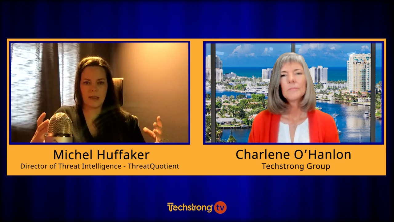 Cybersecurity Hiring - Michel Huffaker, ThreatQuotient, image size:1280x720