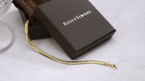 Italian 18kt Yellow Gold Cuban-Link Bracelet