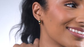 Italian 14kt Yellow Gold Huggie Hoop Earrings