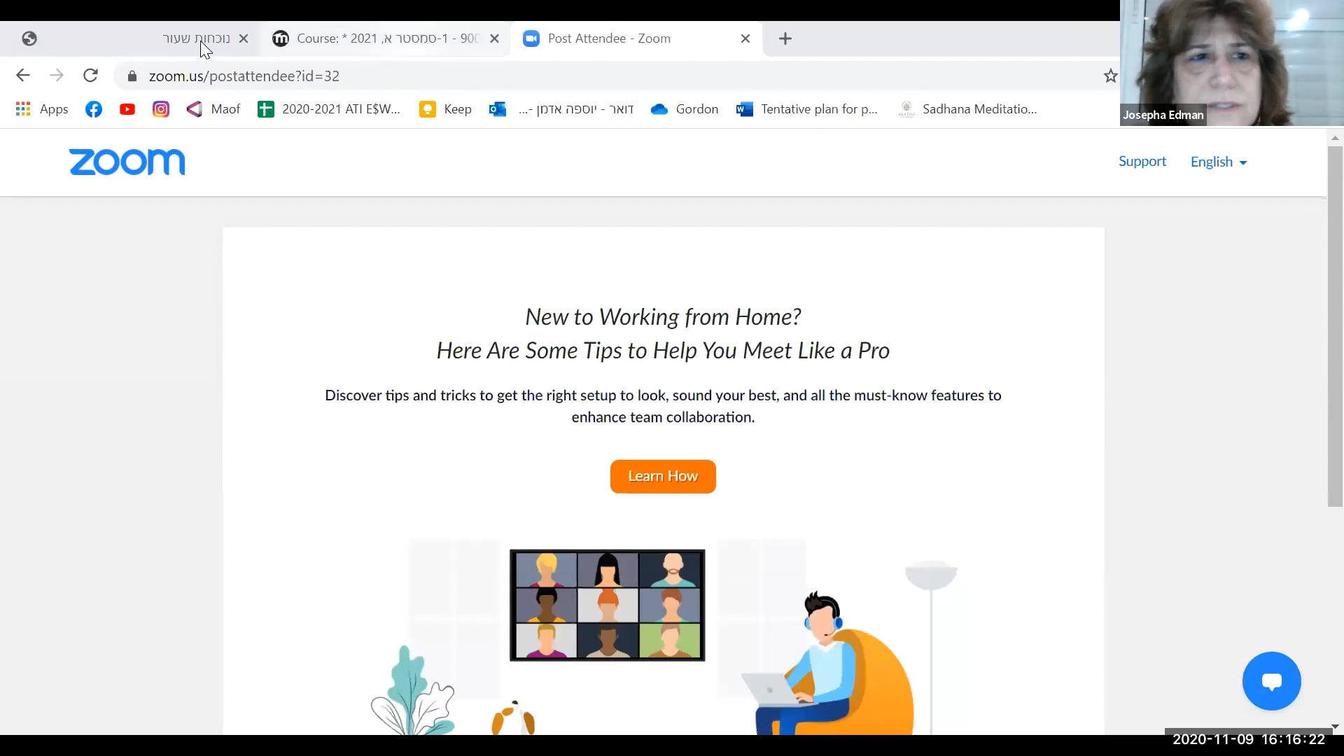 Advanced 2 - Zoom Link for All Lessons on Vimeo