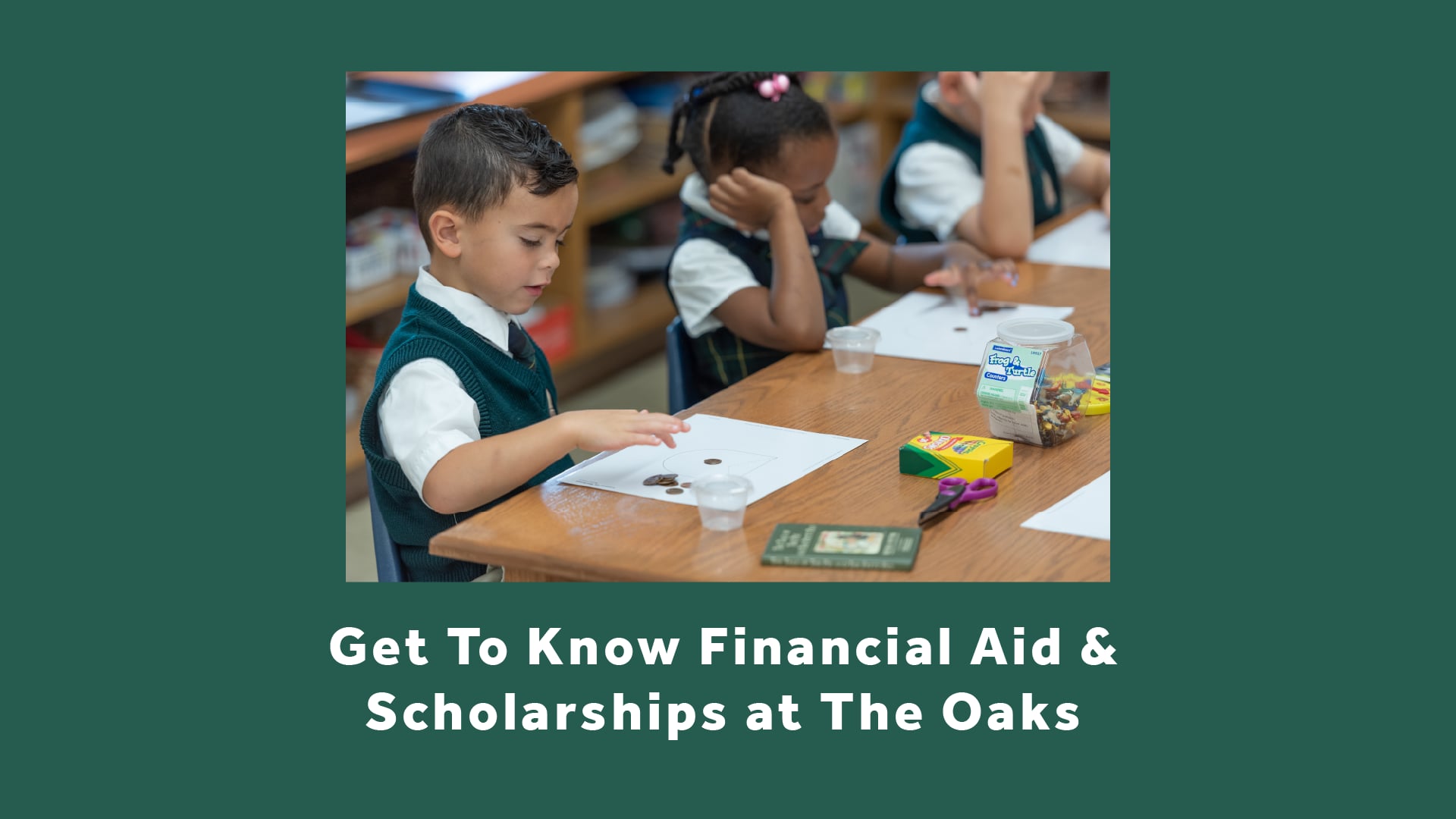 Get To Know Financial Aid and Scholarships at The Oaks Academy on Vimeo