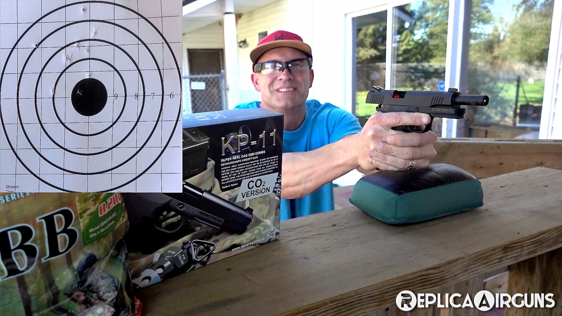 KJWorks KP-11 Hi-Capa 1911 CO2 Blowback Airsoft Pistol Field Test Review