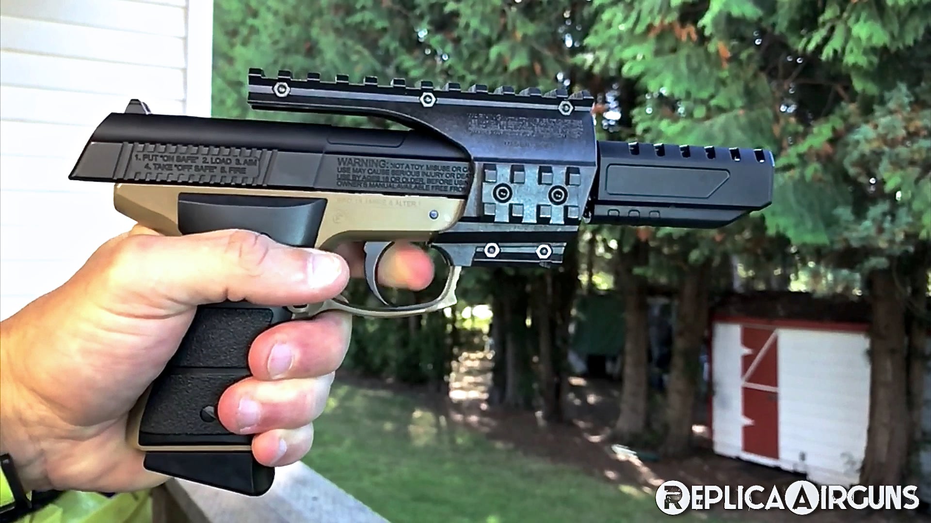 Daisy Powerline 5501 and 5502 Field Test Comparison Review on Vimeo