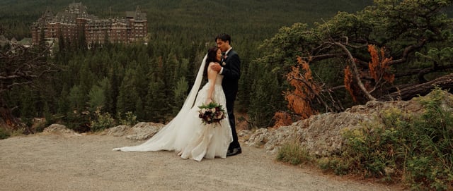 Amanda + Jon - Fairmont Banff Springs Wedding