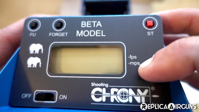 Chrony Beta Shooting Chronograph Field Test Review — Replica Airguns Blog