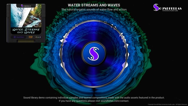Water Streams and Waves - Sample Demo