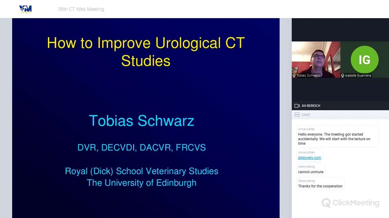 How to Improve Canine and Feline Urological CT Studies