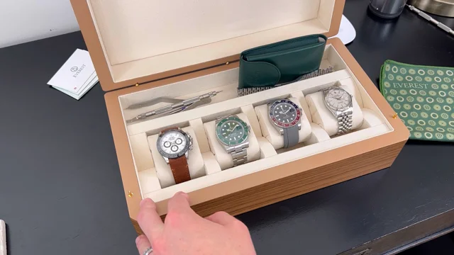 Watch Box with secret compartment No.4