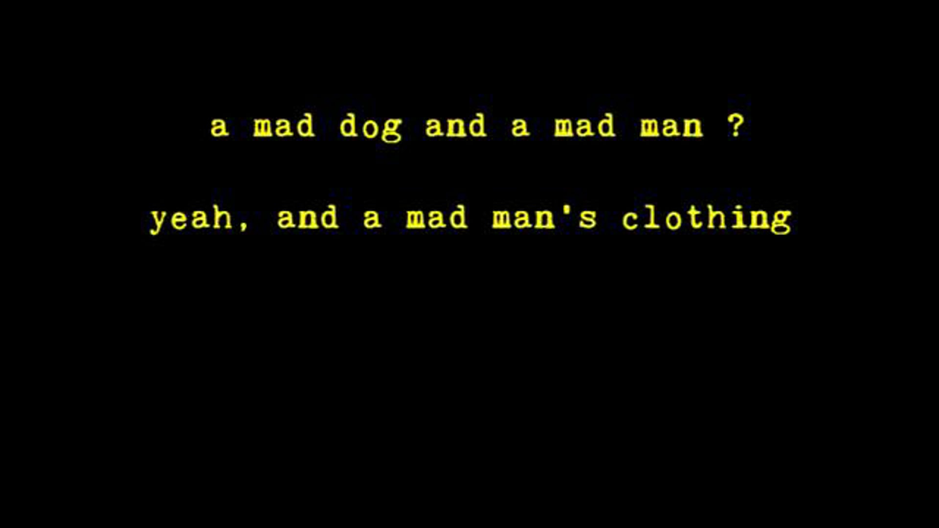 mad man clothing soup