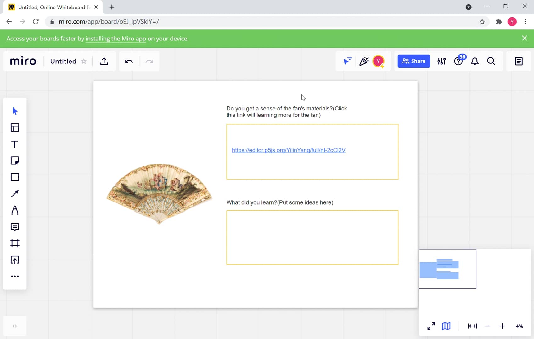 Untitled, Online Whiteboard for Visual Collaboration Google Chrome
