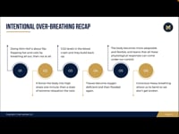 Intentional Overbreathing Recap