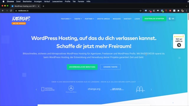 Einführung: warum WordPress in der Box für diesen Kurs?