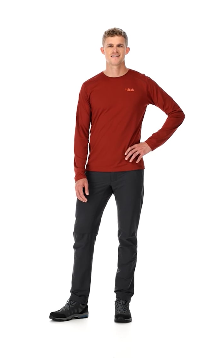 Презентація: Чоловічий лонгслів Rab Force