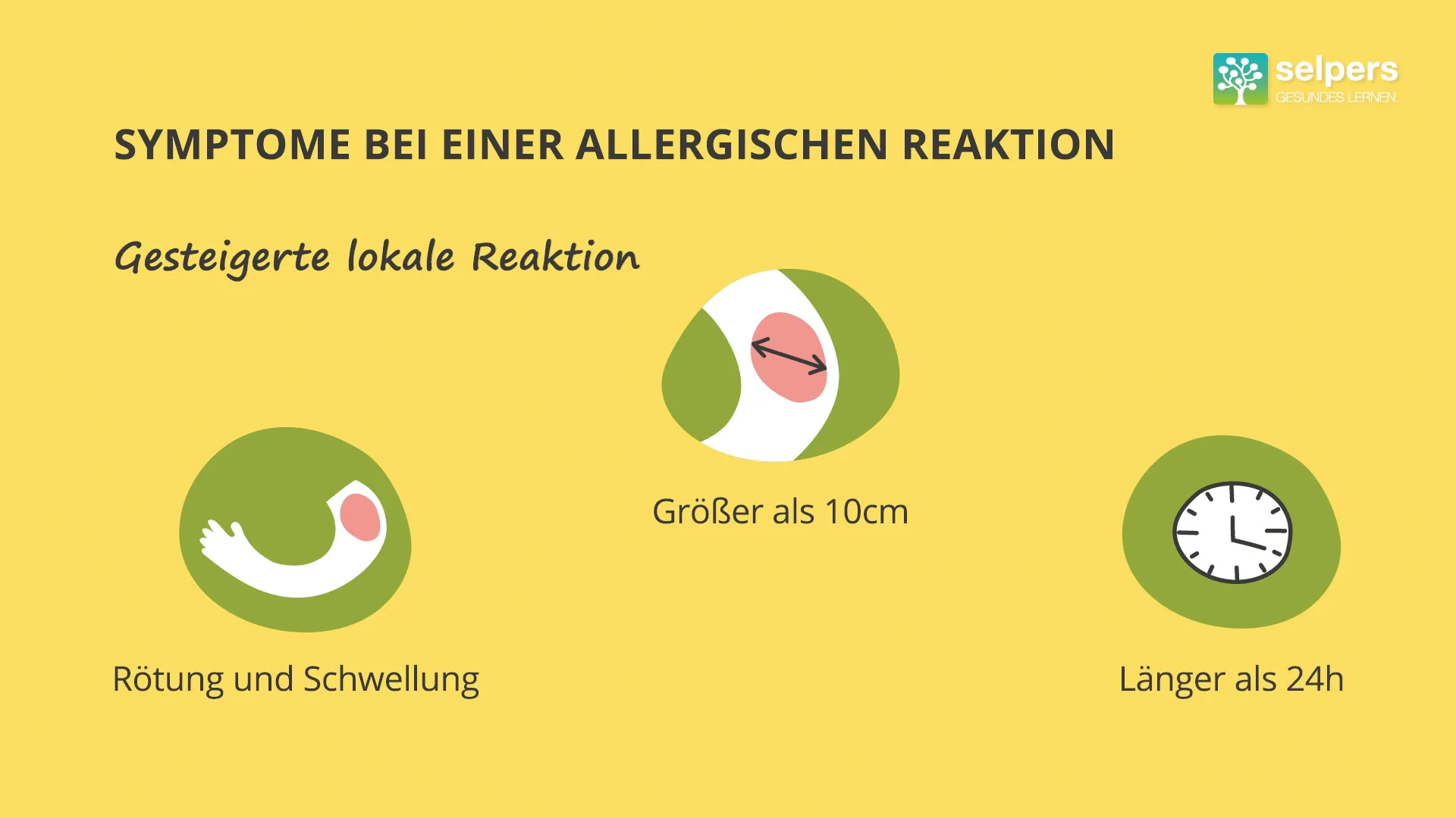 Symptome einer allergischen Reaktion   Insektengiftallergie verstehen