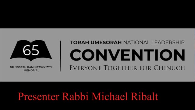 Bringing RCD to Your School: Rabbi Michael Ribalt