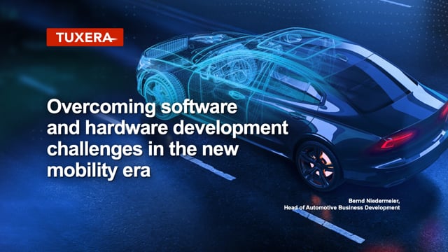 Overcoming software and hardware development challenges in the new mobility era
