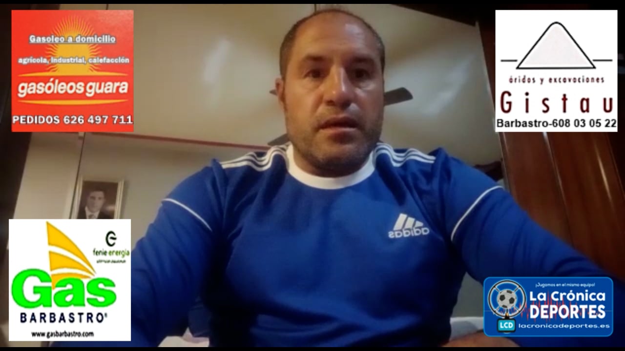 CHELU FLORENCIA (Entrenador Ontiñena) Ontiñena 1-0 Peña Fragatina / J8 / 1ª Regional Gr2