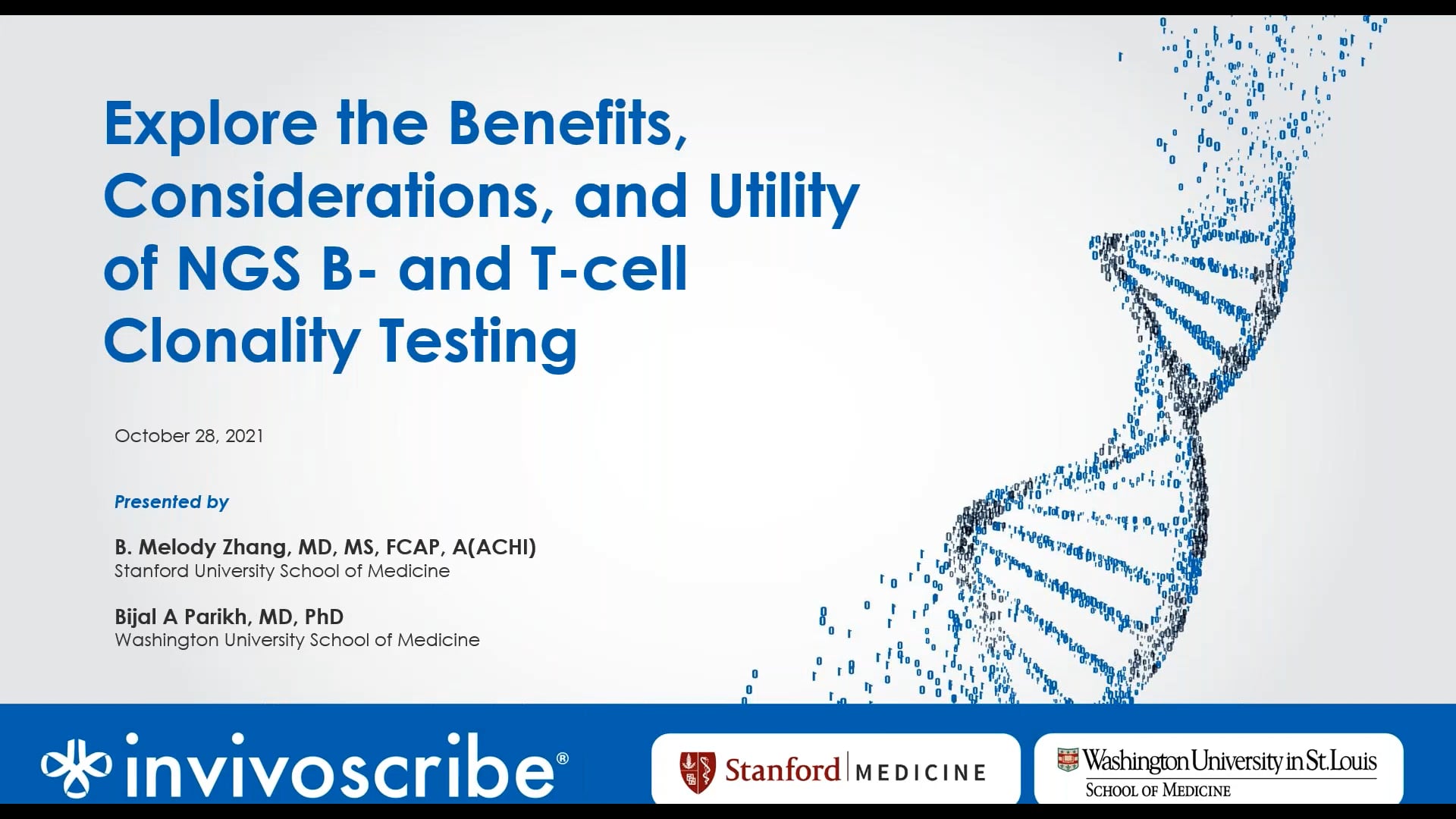 Explore The Benefits, Considerations, And Utility Of NGS B- And T-cell ...