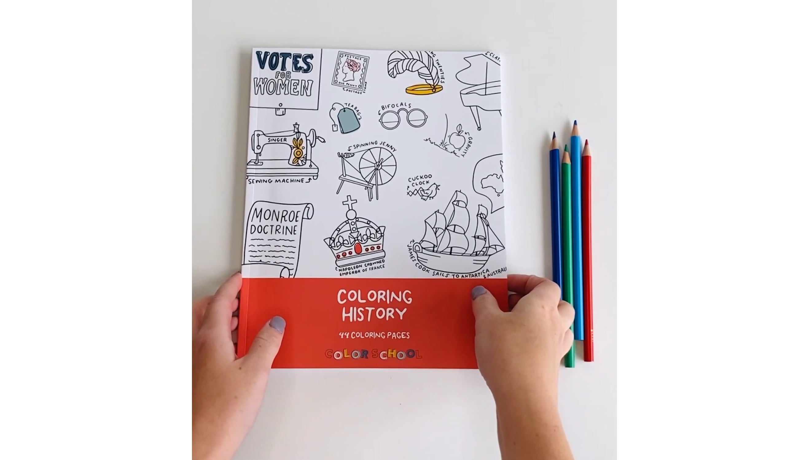 Coloring Book Coloring History Color School