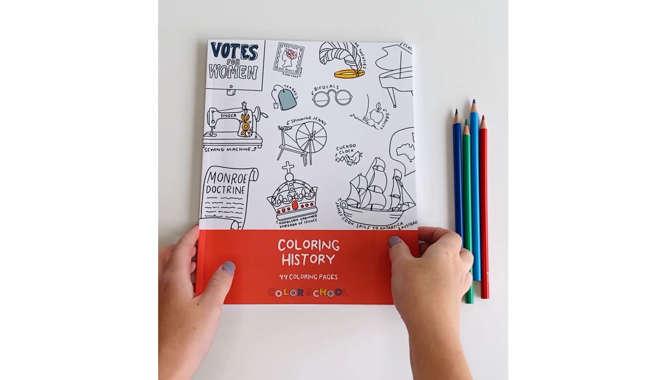Coloring Book - Coloring History video
