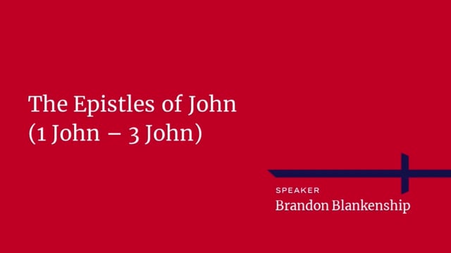 The Epistles of John - 1 John 3 - 10_29_2021