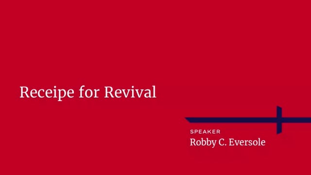 Robby C Eversole - Recipe for Revival - 10_8_2021