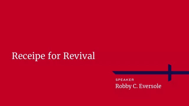 Robby C Eversole - Recipe for Revival - 10_8_2021