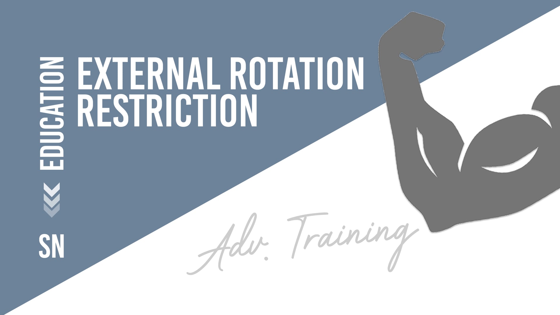External Rotation Restriction in OH