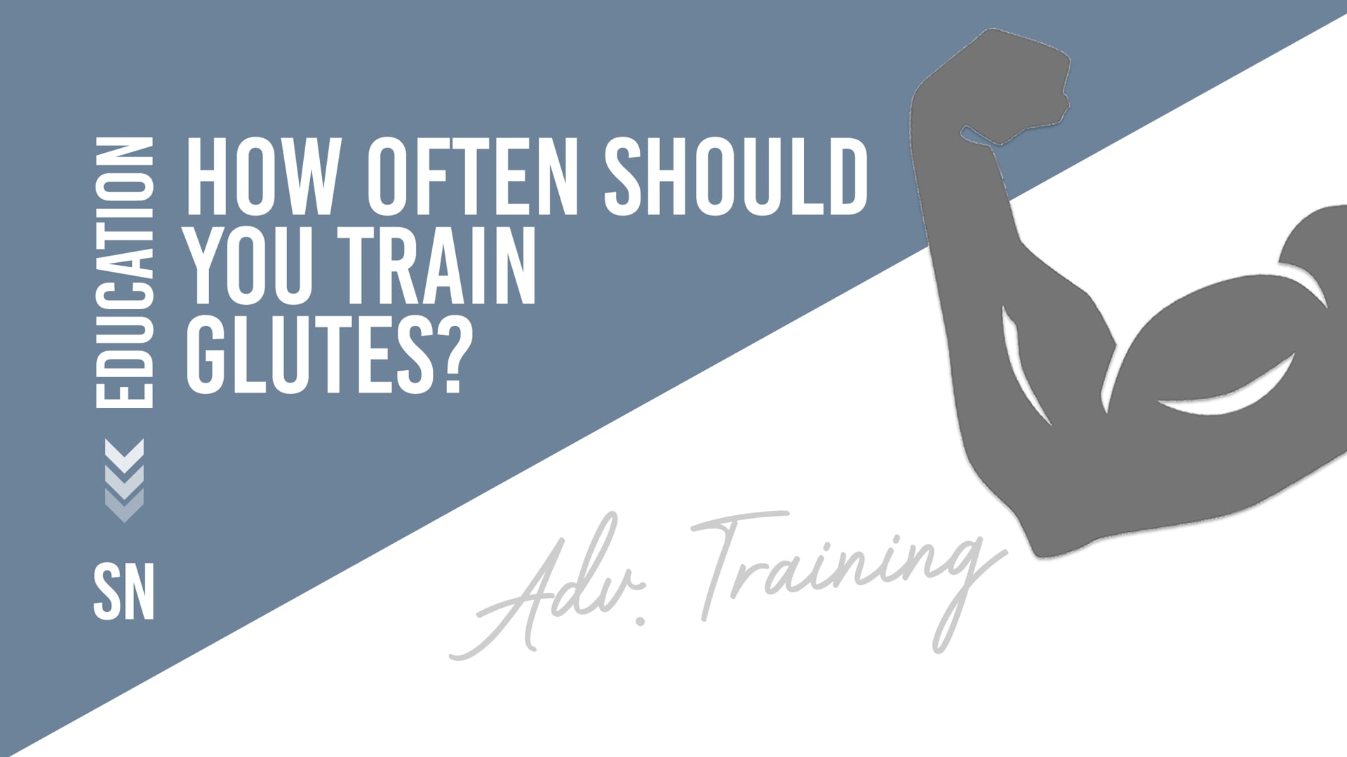 How often should you train glutes