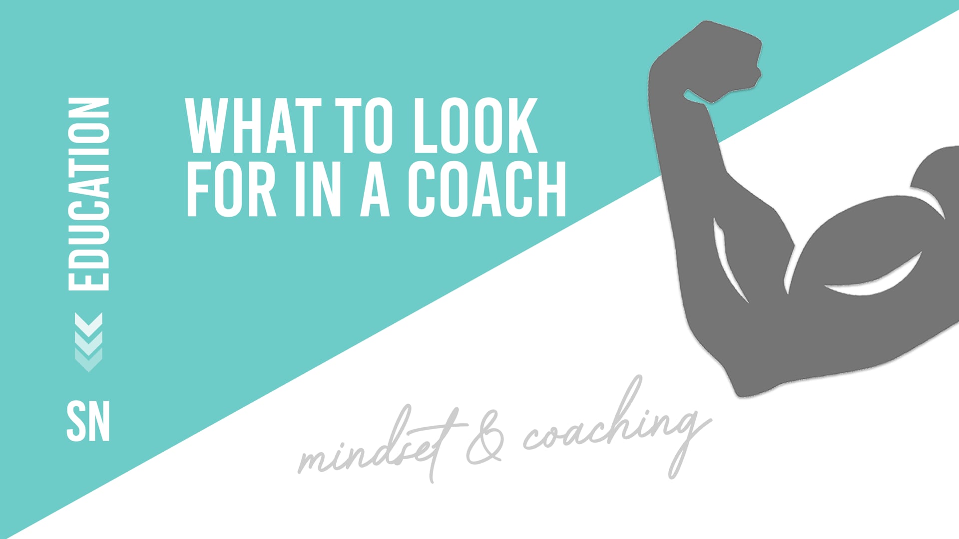 What to look for in a coach