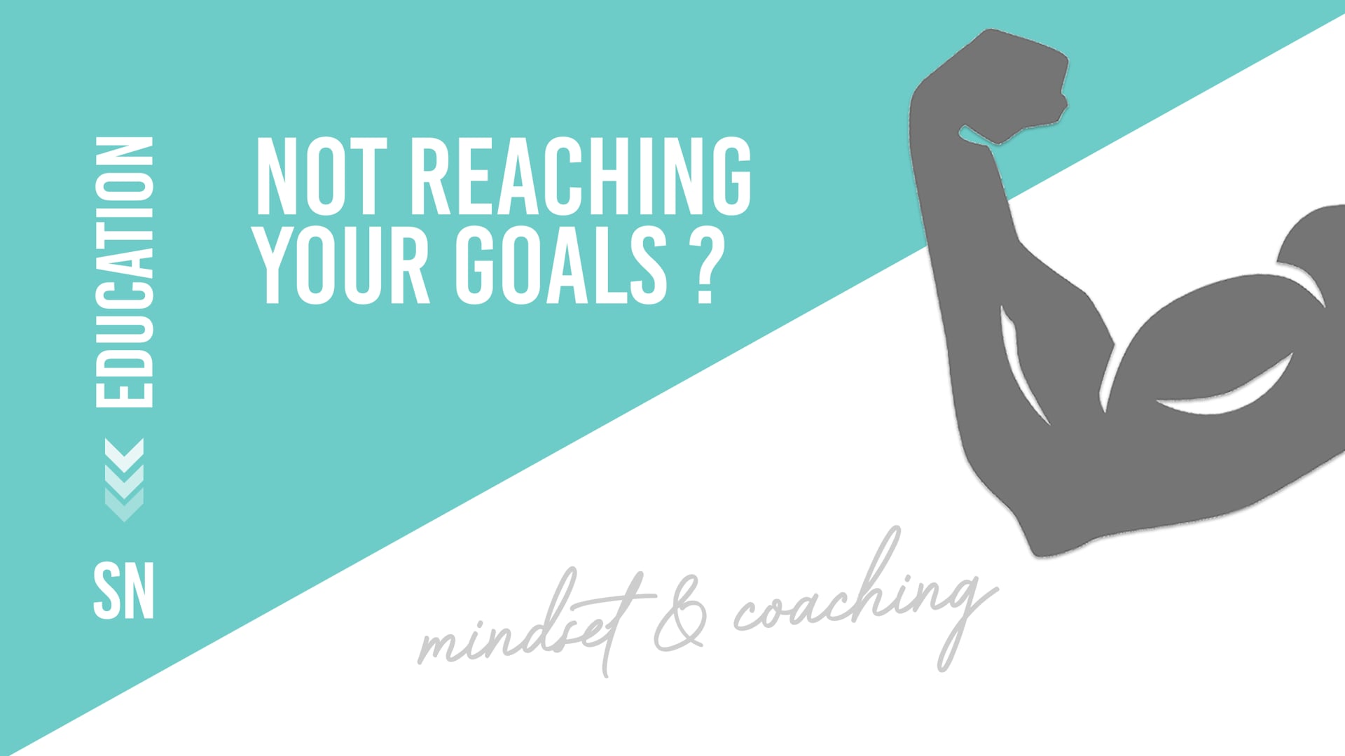 Not reaching your goals?