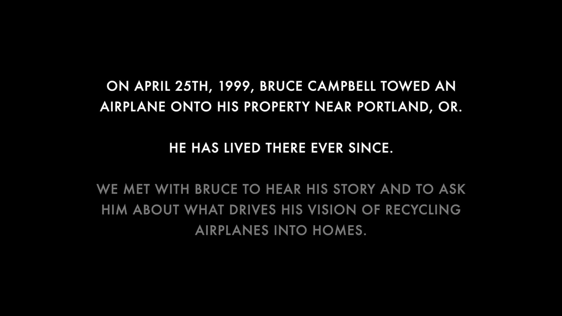 The Old Man in the Airplane