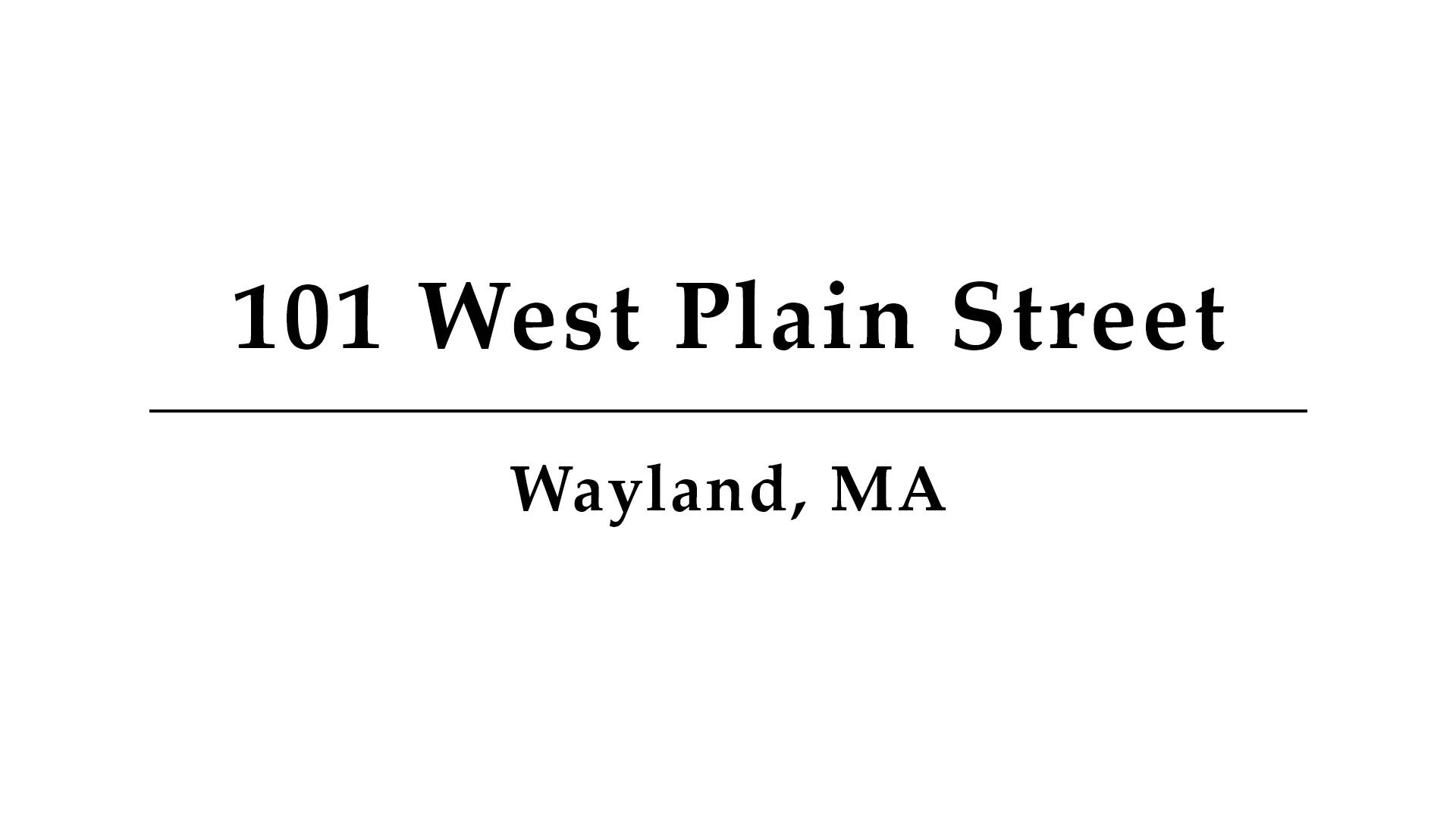 101 West Plain Street, Wayland, MA Presented by Jean Fan.mp4 on Vimeo