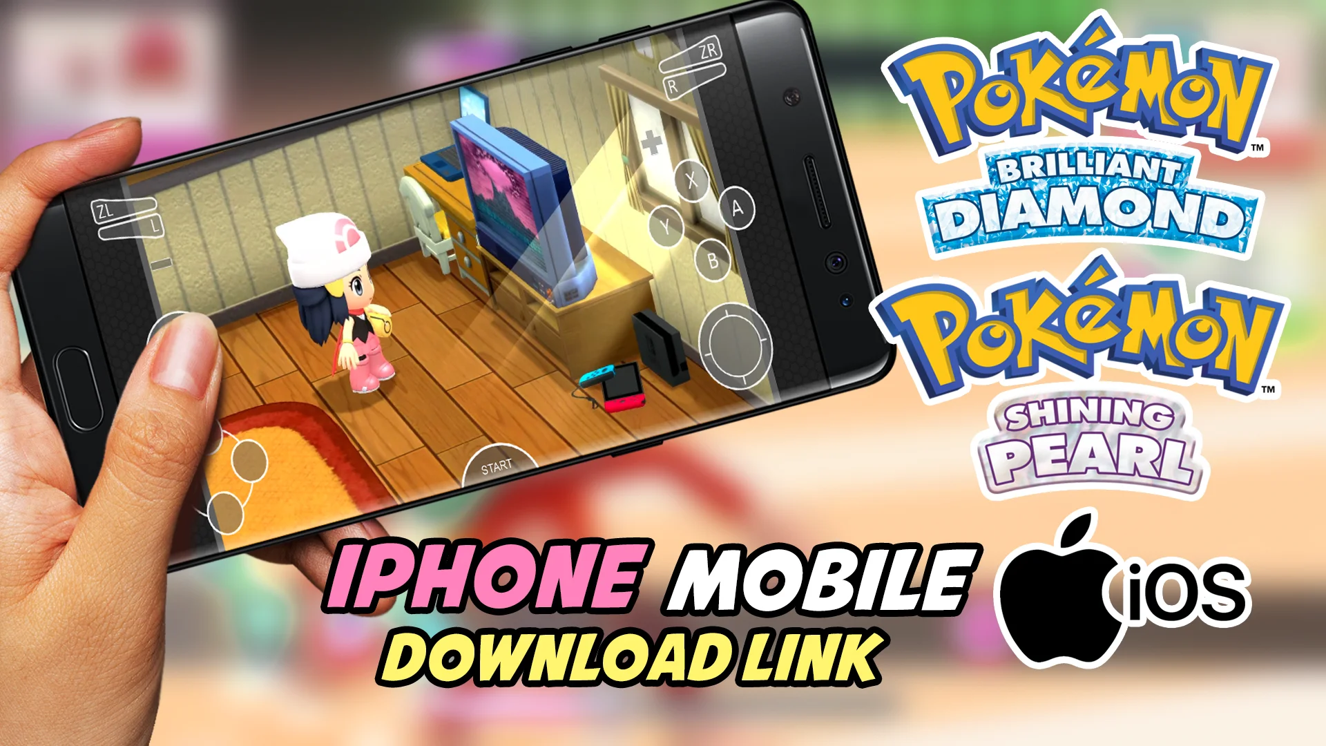 Download Pokemon Brilliant Diamond & Shining Pearl iPhone Version on Vimeo